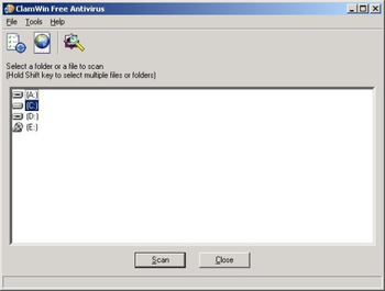 ClamWin Antivirus screenshot