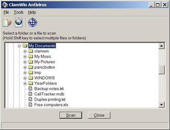 ClamWin Free Antivirus screenshot