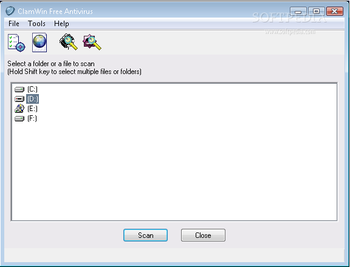 ClamWin Free Antivirus nLite Addon screenshot