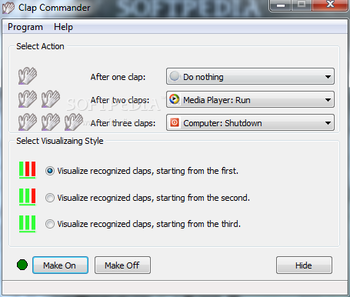 Clap Commander screenshot