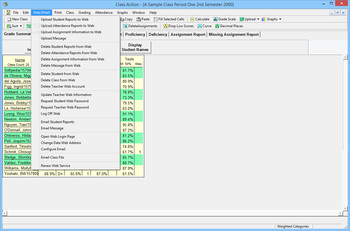 Class Action Gradebook College Edition screenshot 11