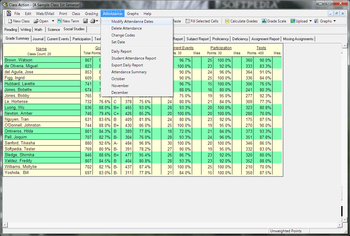 Class Action Gradebook Homeschool Edition screenshot 8