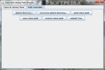 Class and Library Path Browser screenshot 2