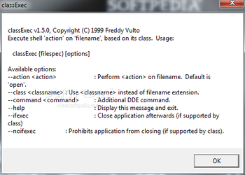 ClassExec screenshot