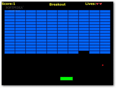 Classic Breakout screenshot