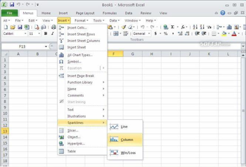 Classic Menu for Excel 2010 screenshot 2