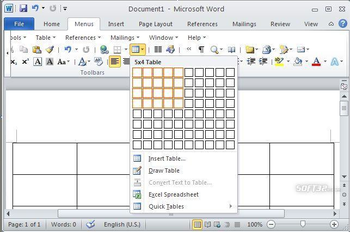 Classic Menu for Office 2010 Starter 64bit screenshot 3