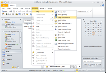 Classic Menu for Office Home and Business 2010 screenshot 14