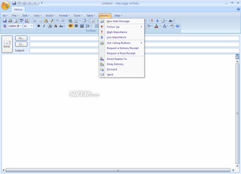 Classic Menu for Outlook 2007 screenshot 2