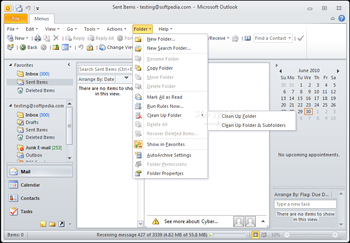 Classic Menu for Outlook 2010 screenshot 4