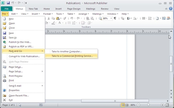 Classic Menu for Publisher 2010 screenshot 2