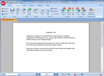 Classic PDF Editor screenshot 2