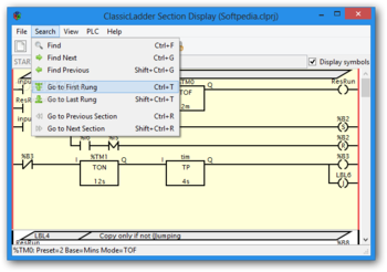 ClassicLadder screenshot 2