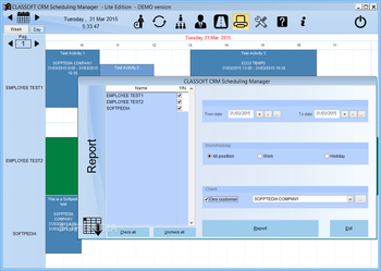 Classoft CRM Scheduling Manager Lite Edition screenshot 7