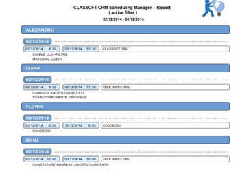 Classoft Scheduling Manager Lite screenshot 4