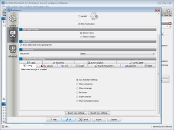 CLC DNA Workbench screenshot 8