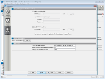 CLC DNA Workbench screenshot 9