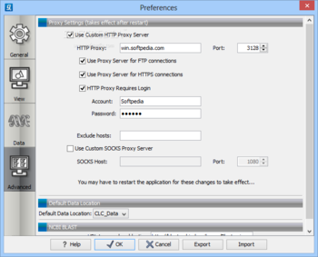 CLC Genomics Workbench screenshot 13