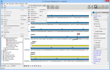 CLC Genomics Workbench screenshot 2