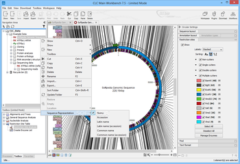 CLC Main Workbench screenshot 2