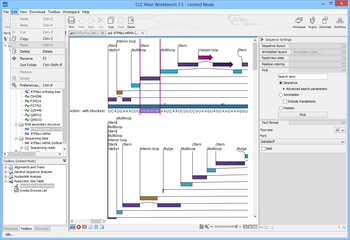 CLC Main Workbench screenshot 5