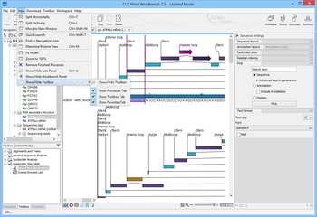 CLC Main Workbench screenshot 6