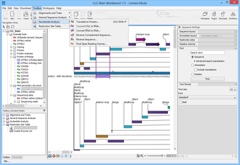 CLC Main Workbench screenshot 7