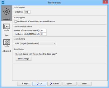 CLC Main Workbench screenshot 8