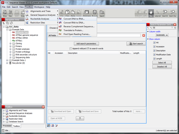 CLC Sequence Viewer screenshot 6