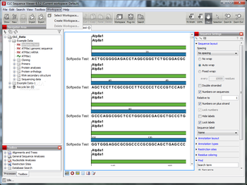 CLC Sequence Viewer screenshot 8