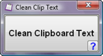 Clean ClipText screenshot