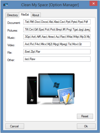 Clean My Space screenshot
