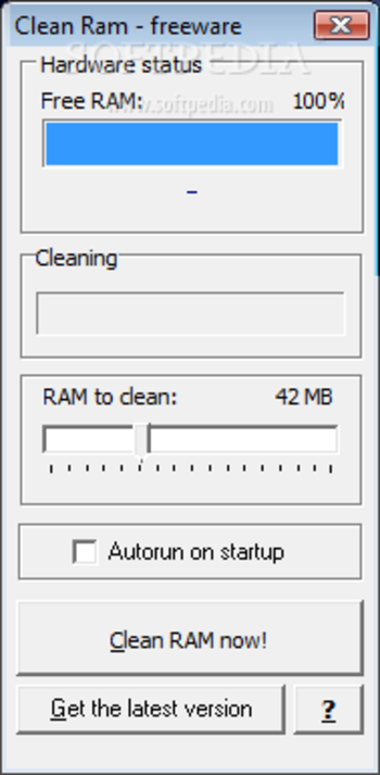 Clean Ram screenshot