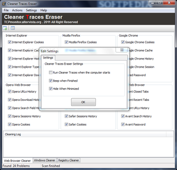 Cleaner Traces Eraser Portable screenshot 5