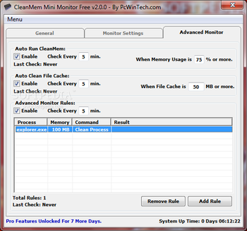 CleanMem screenshot 5