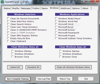 CleanMOCache screenshot 4