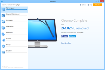 CleanMyPC screenshot