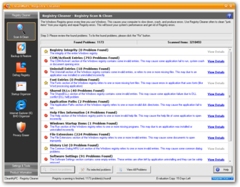 CleanMyPC Registry Cleaner screenshot 2