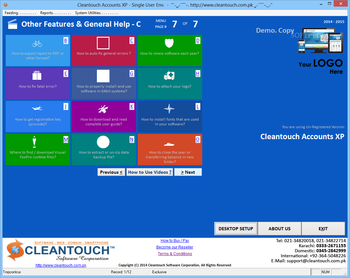 Cleantouch Accounts XP screenshot 10