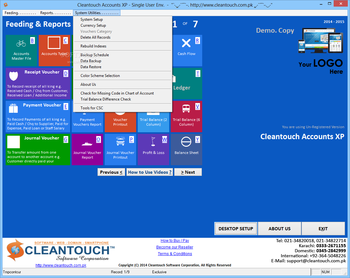 Cleantouch Accounts XP screenshot 4