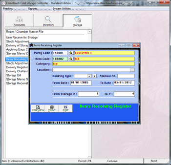 Cleantouch Cold Storage Controller screenshot 11