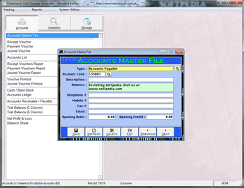 Cleantouch Cold Storage Controller screenshot 2