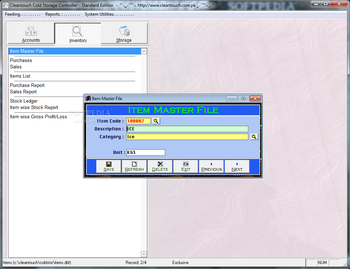 Cleantouch Cold Storage Controller screenshot 5