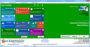 Cleantouch POS (Point of Sales) Software Professional Edition screenshot