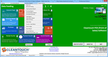 Cleantouch POS (Point of Sales) Software Professional Edition screenshot 9
