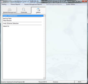 Cleantouch School Management System screenshot 11