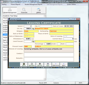 Cleantouch School Management System screenshot 7