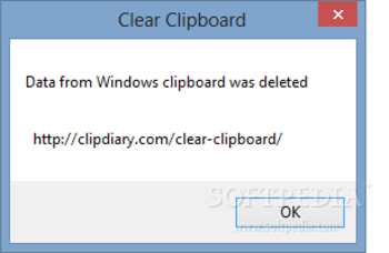 Clear Clipboard screenshot