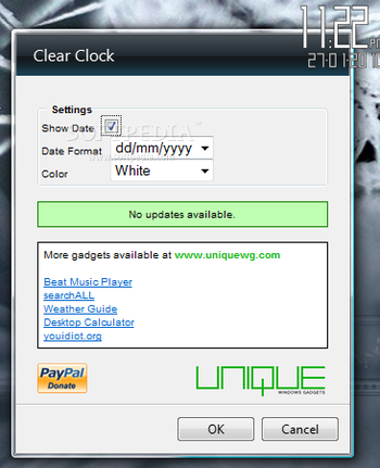 Clear Clock screenshot 2