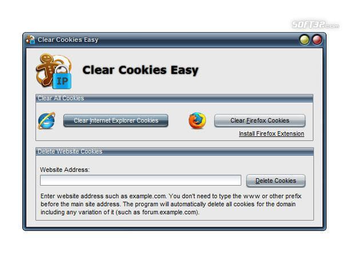 Clear Cookies Easy screenshot